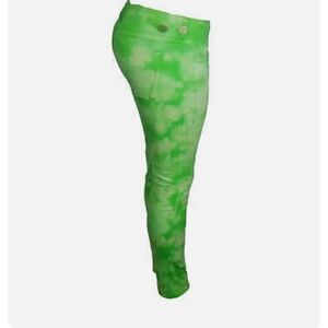 Akoo Green Tye-dye jeans